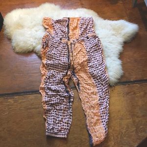 Plus sized strapless jumpsuit